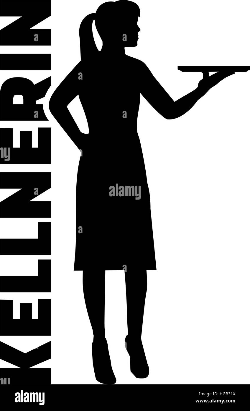 Kellnerin silhouette Fotos und Bildmaterial in hoher Auflösung Alamy