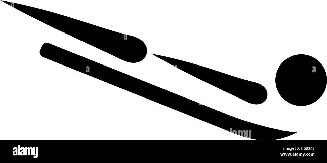 Skelett-Symbol Stock Vektor