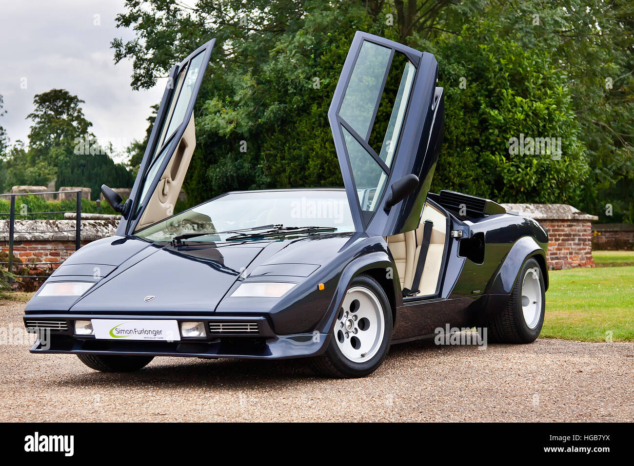Countach 5000 Quattrovalvole Stockfotografie Alamy