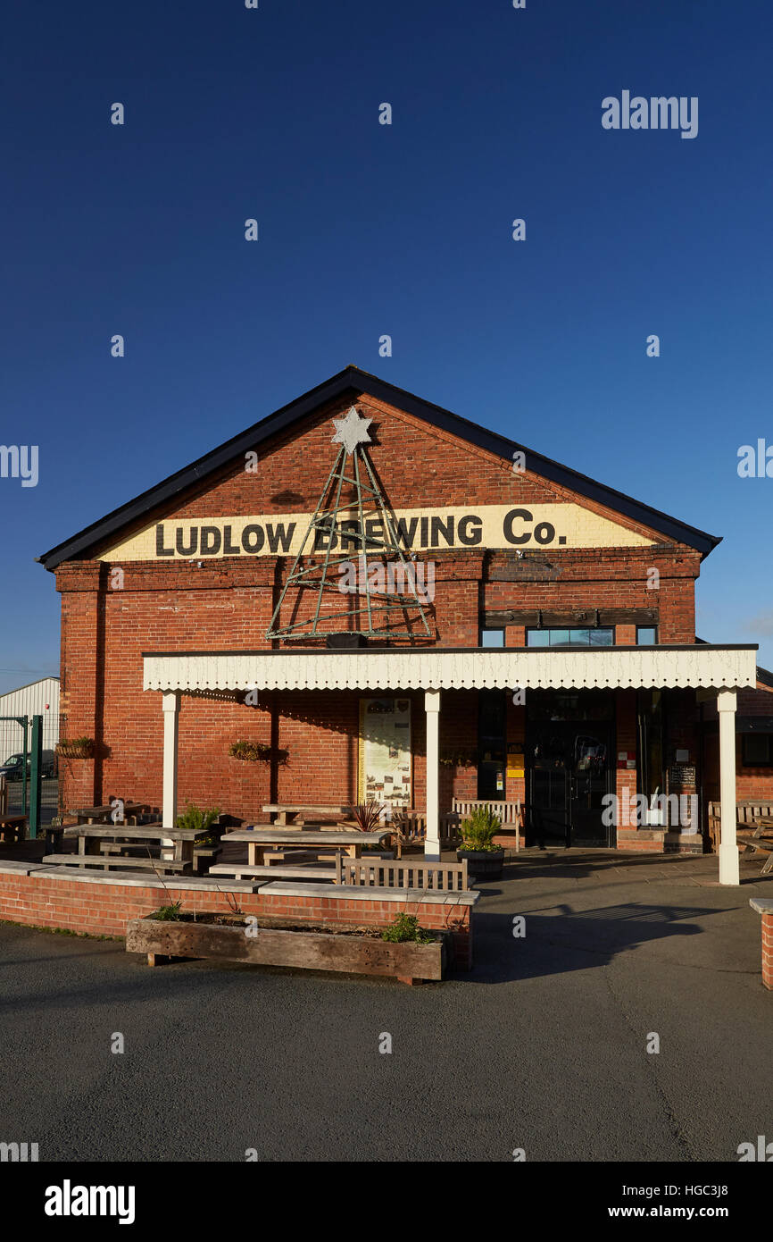 Ludlow Brewing Co Ludlow Shropshire West Midlands England UK Stockfoto