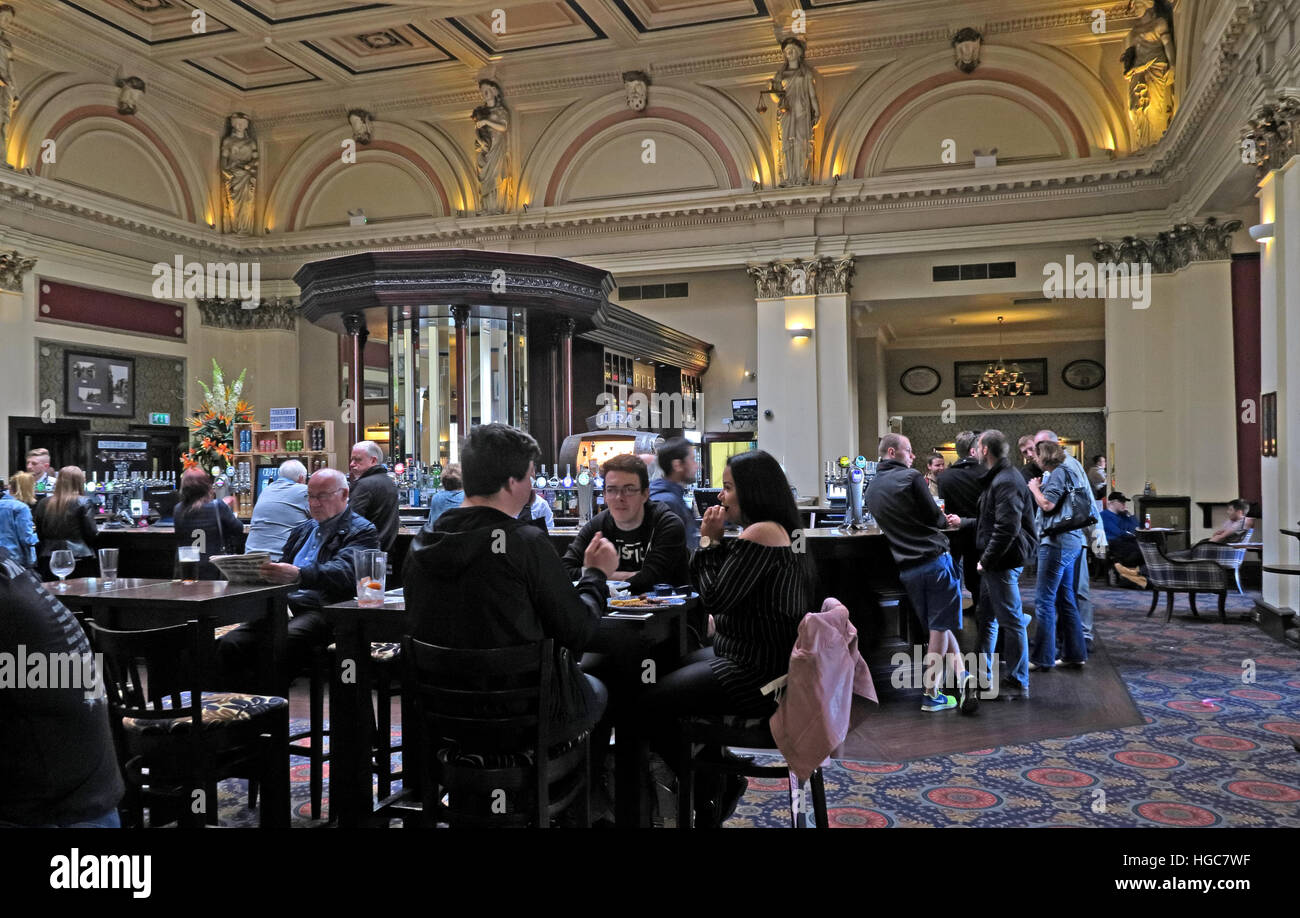 Die Zählung House Pub, Glasgow, Schottland Stockfoto