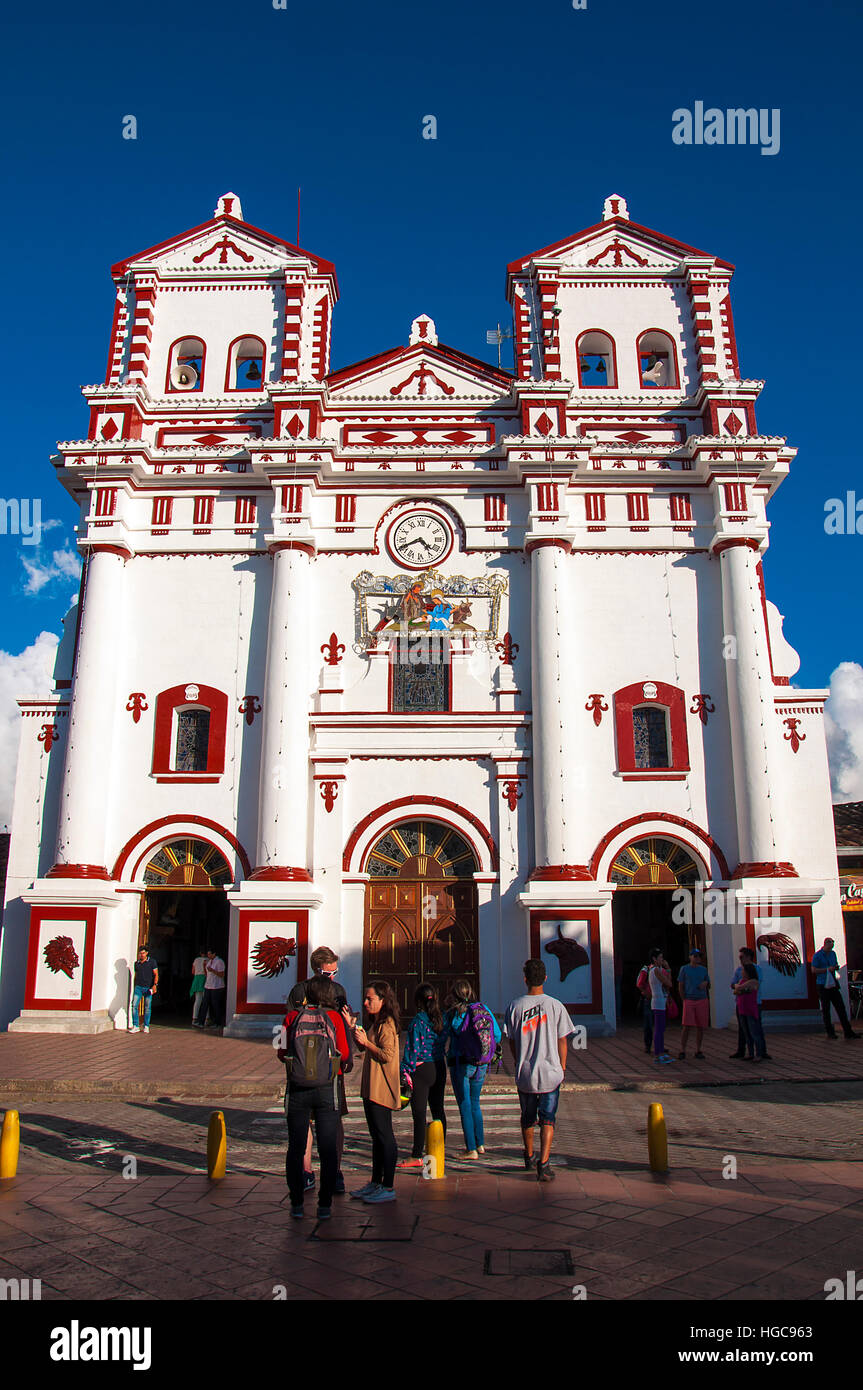 Die Kirche von Nuestra Señora del Carmen Stockfoto