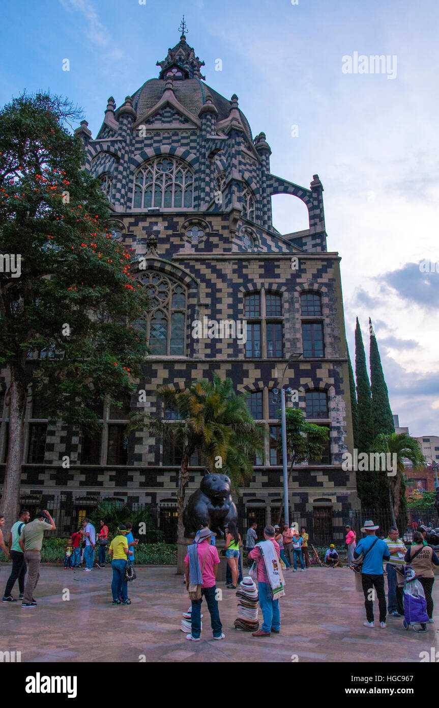 Kulturpalast in Medellin, Kolumbien Stockfoto
