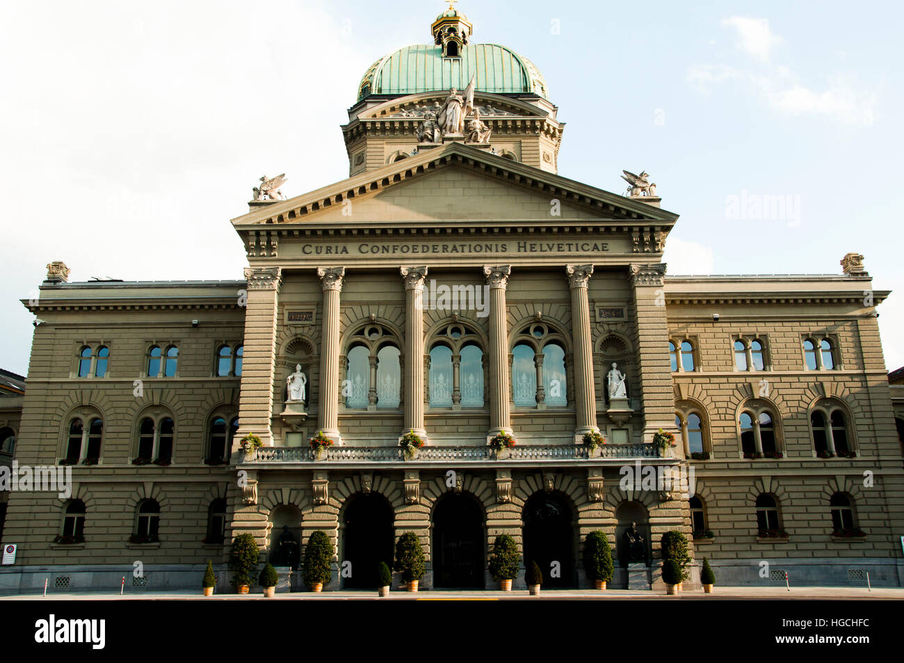 Federal Palace of Switzerland - Bern Stockfoto