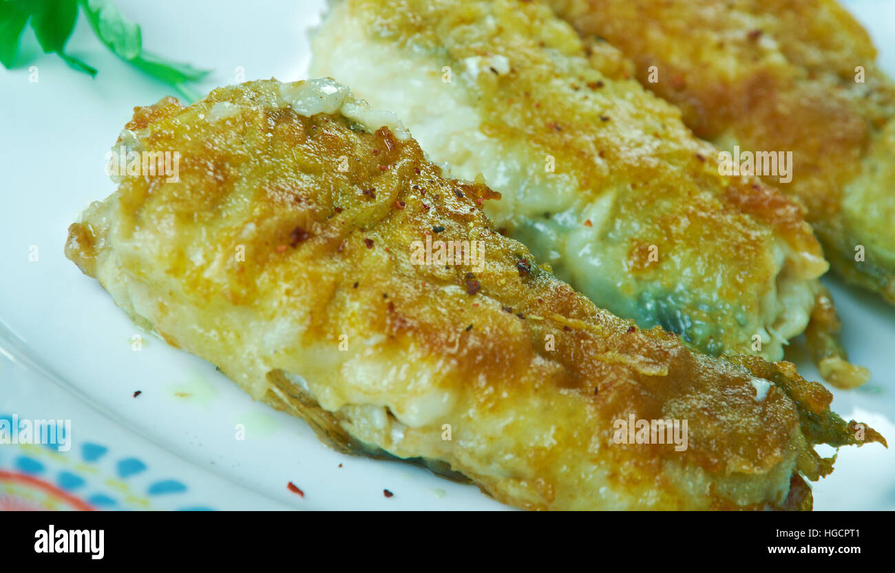 Würzige South Indian Style Fish Fry Stockfoto