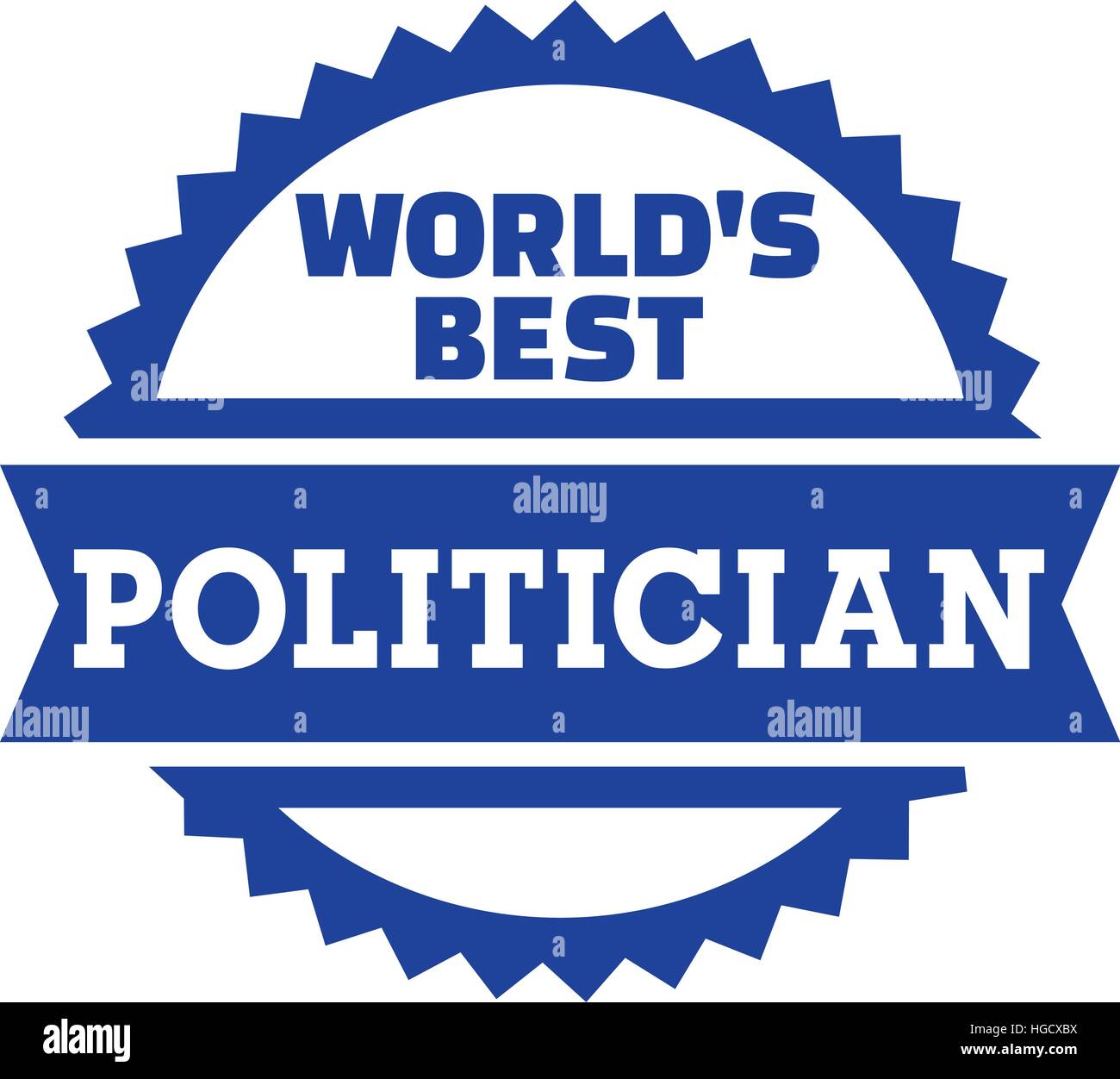 Weltweit besten Politiker Stock Vektor