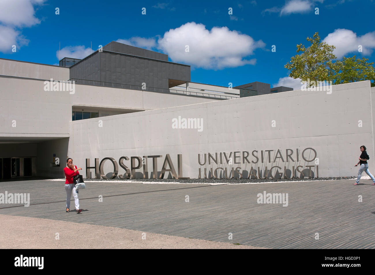 Universitätsklinik "Lucus Augusti", Lugo, Region Galicien, Spanien, Europa Stockfoto