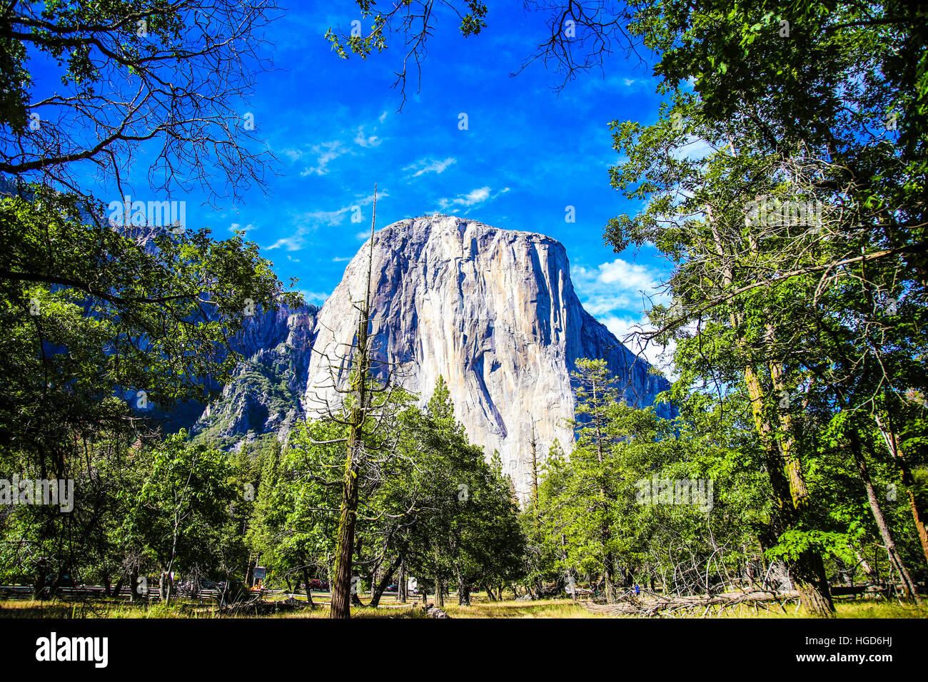 Yosemite-Landschaft Stockfoto