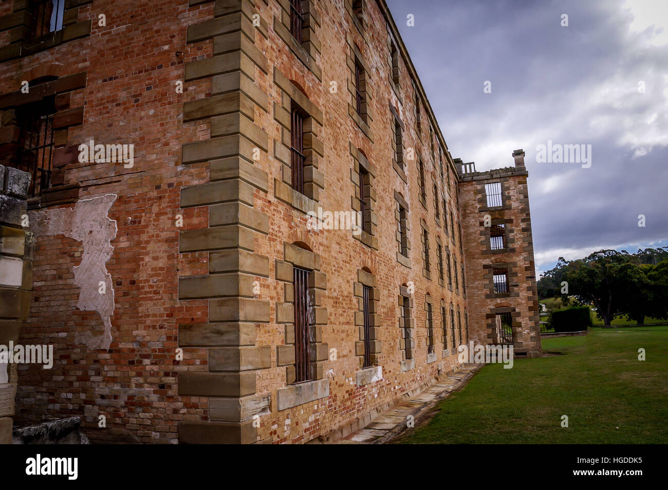 Historischen verurteilte Strukturen in Port Arthur, Tasmanien, Australien Stockfoto