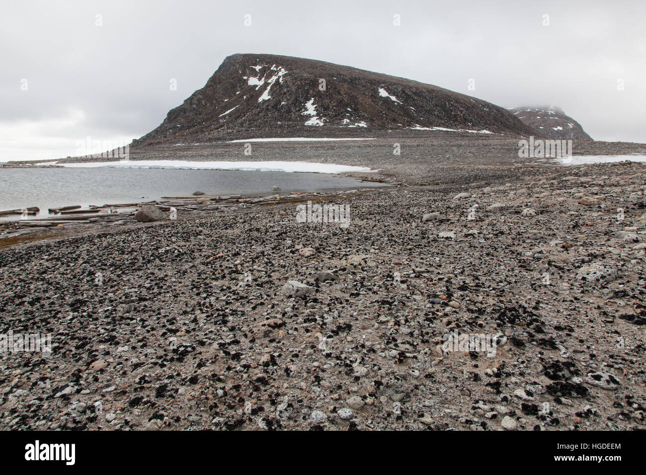 Spitzbergen, Svalbard, Phippsöya, polar, kalte Wüste, Stockfoto