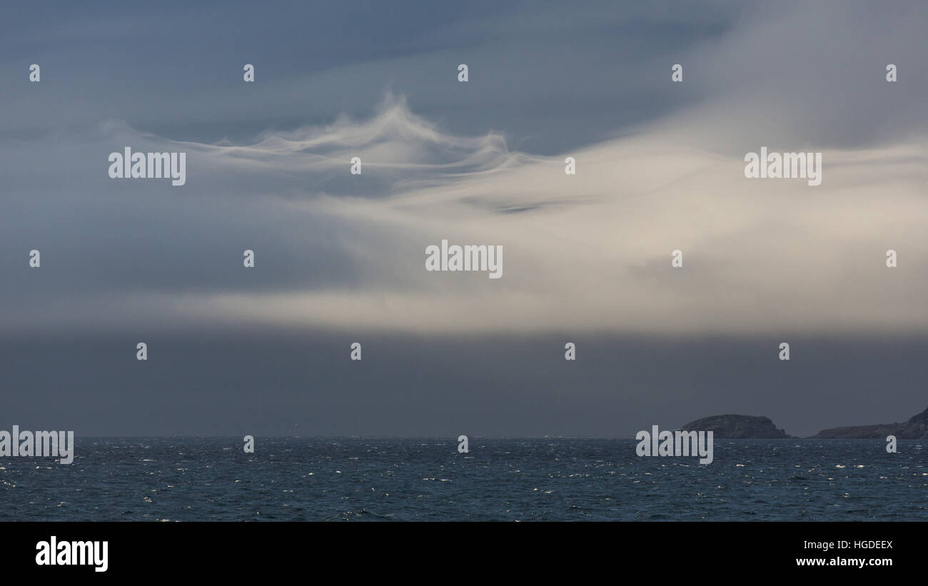 Spitzbergen, Svalbard, sieben Inseln, Sjuöyane, Stockfoto