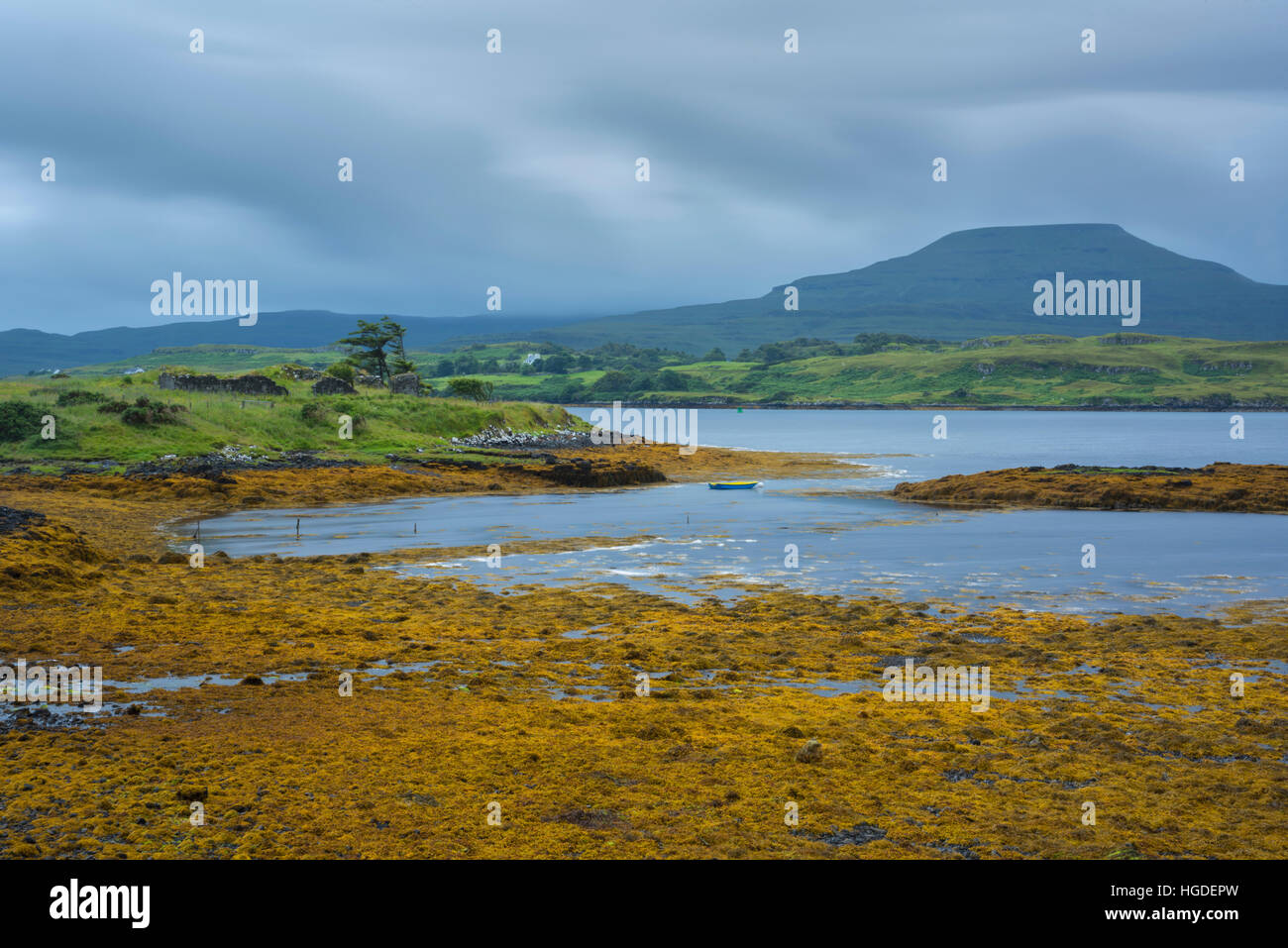 Schottland, Isle Of Skye, Hebriden, Glendale, Bucht Stockfoto