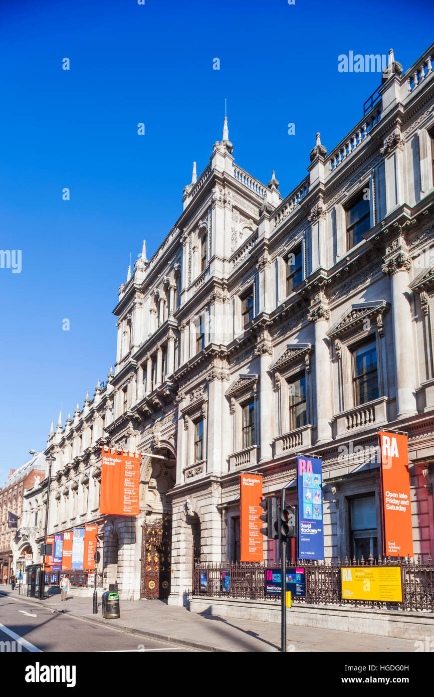 England, London, Piccadilly, Burlington House, die Royal Academy of Arts Stockfoto