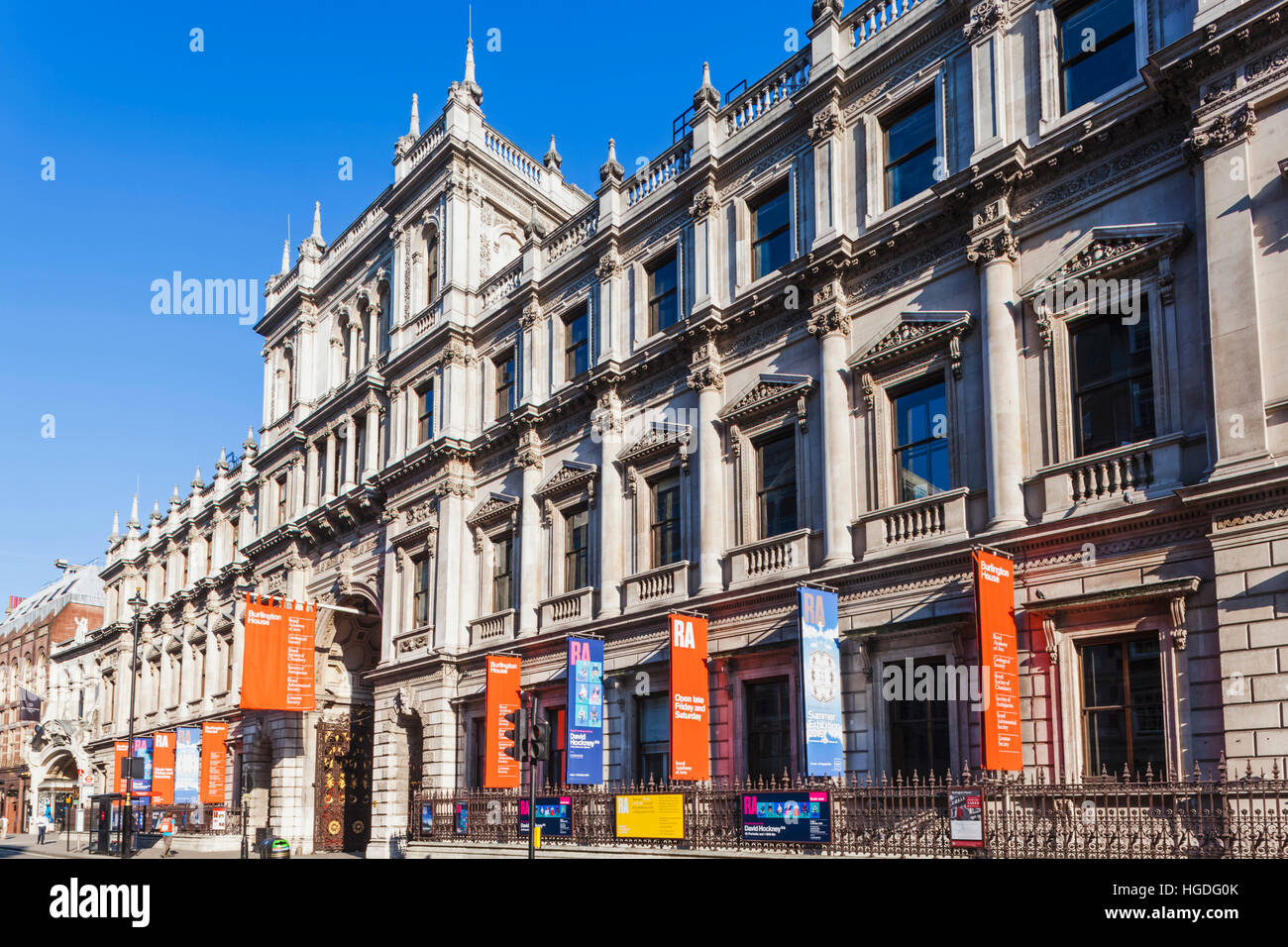 England, London, Piccadilly, Burlington House, die Royal Academy of Arts Stockfoto