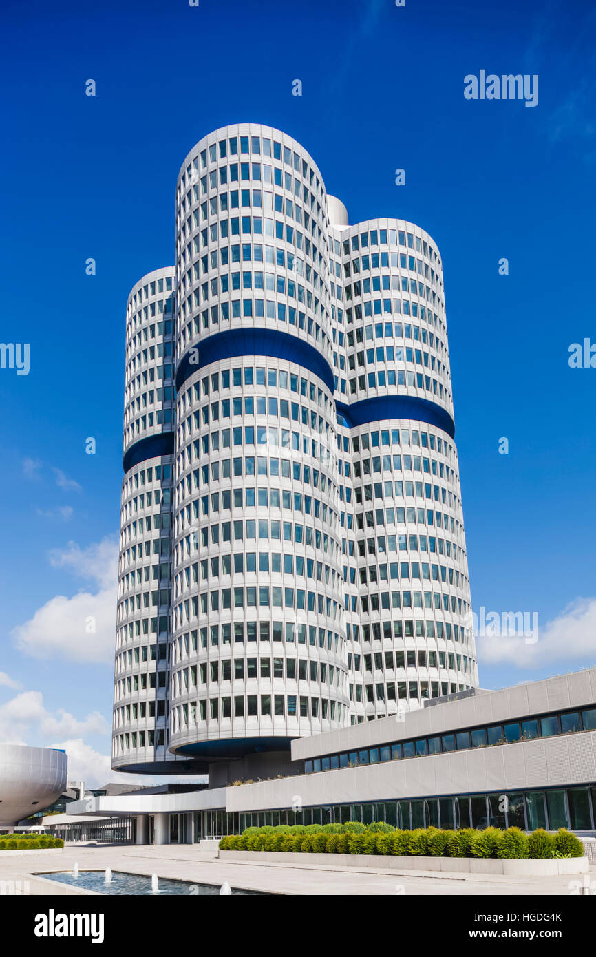 Deutschland, Bayern, München, BMW-Zentrale Stockfoto