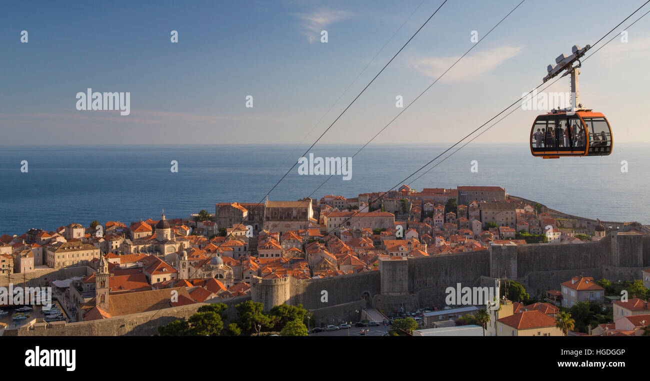 Historische Altstadt von Dubrovnik, UNESCO, Stockfoto