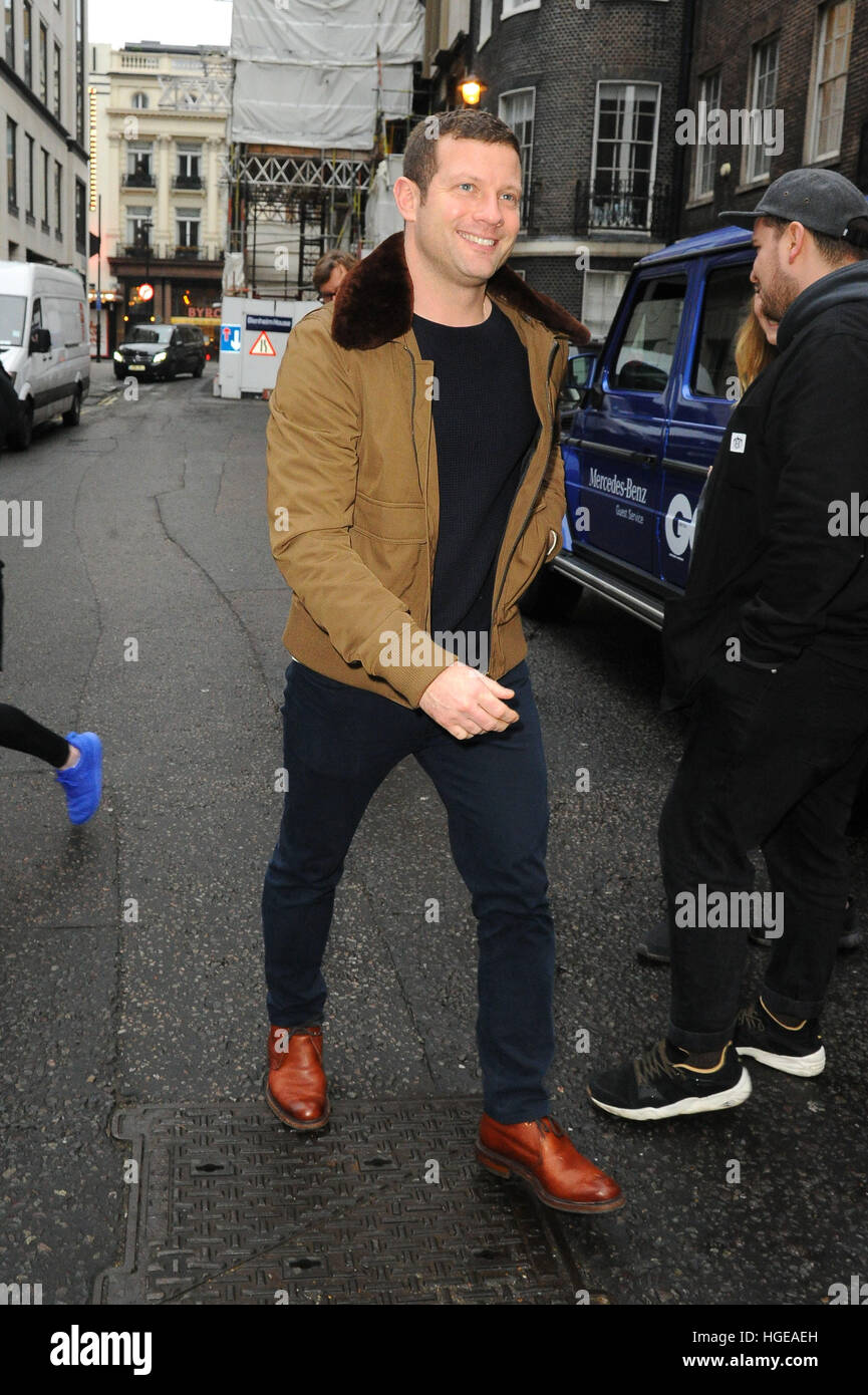 London, Vereinigtes Königreich, 08. Januar 2017. LFW HERREN A/W 2017. Quelle: Alamy Live News Stockfoto