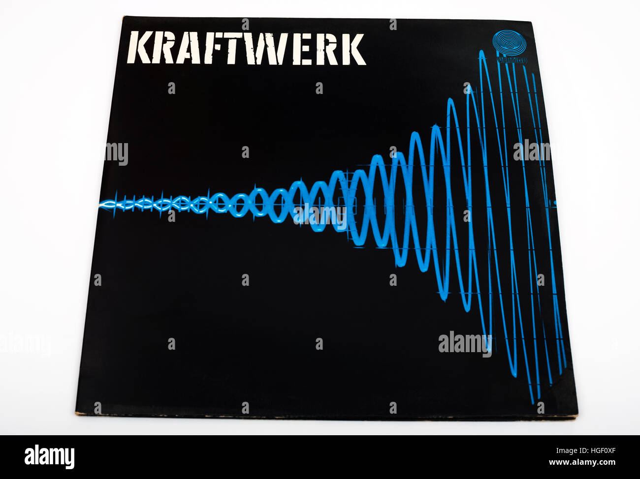 Kraftwerk Doppel-LP Record Stockfoto