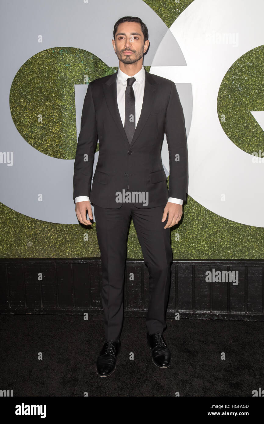 2016 GQ Men of the Year Party im Chateau Marmont - Ankünfte mit: Riz Ahmed Where: Los Angeles, California, Vereinigte Staaten von Amerika bei: 8. Dezember 2016 Stockfoto