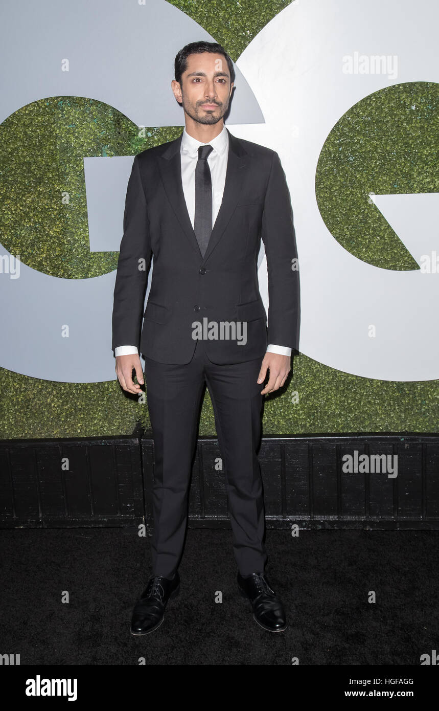 2016 GQ Men of the Year Party im Chateau Marmont - Ankünfte mit: Riz Ahmed Where: Los Angeles, California, Vereinigte Staaten von Amerika bei: 8. Dezember 2016 Stockfoto