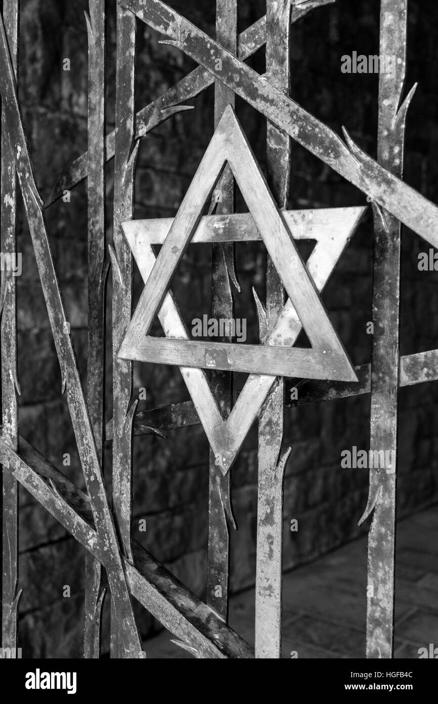 Dachau Nazi-Konzentrationslager in Deutschland Stockfoto