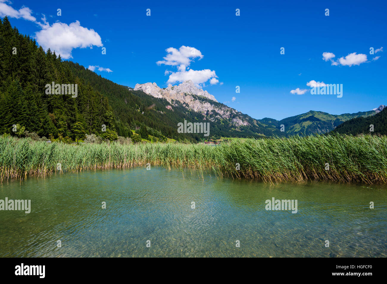 Haldensee See Tirol Stockfoto