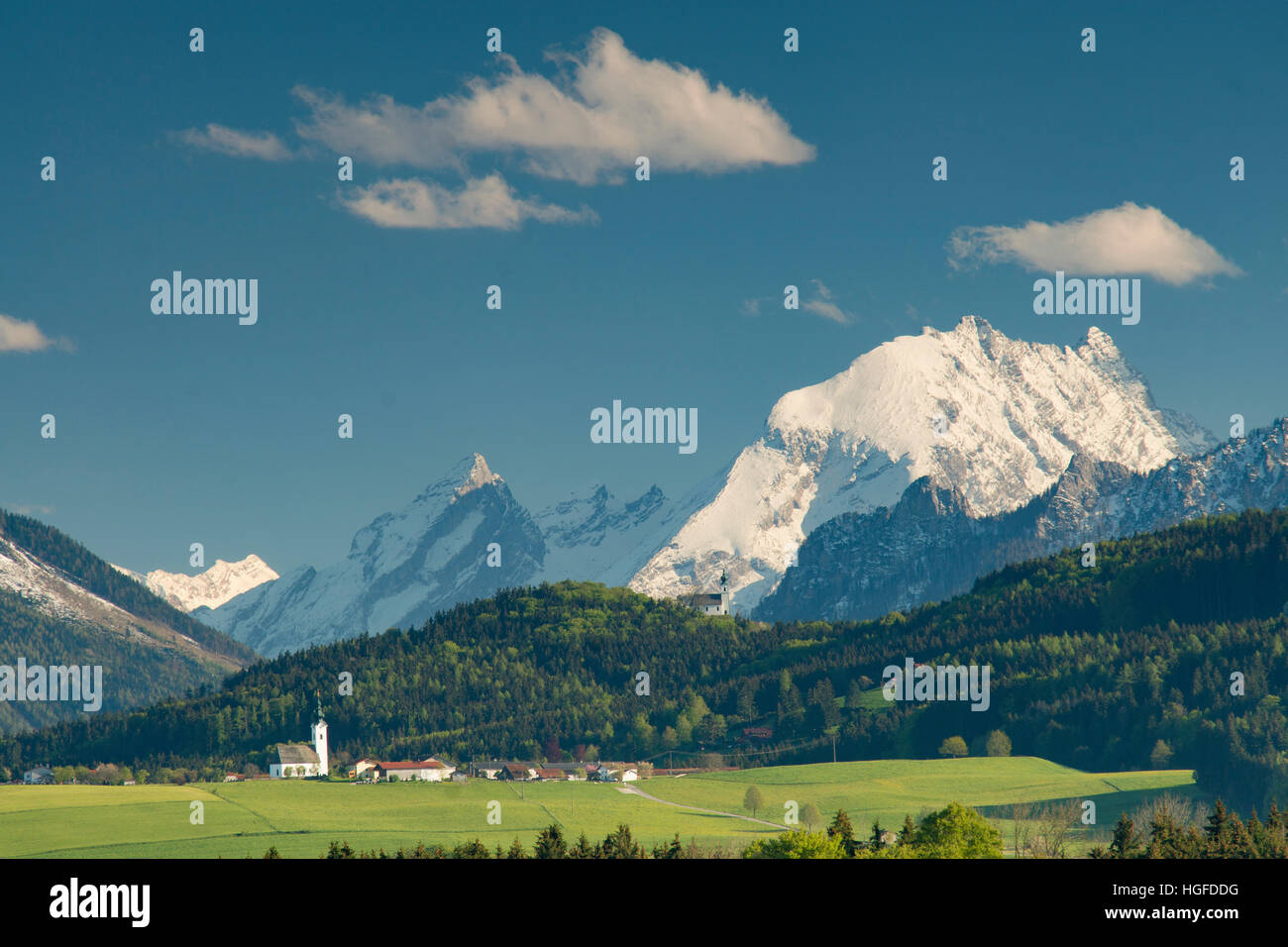 Welcher Berg in Bayern schlafen Stockfoto