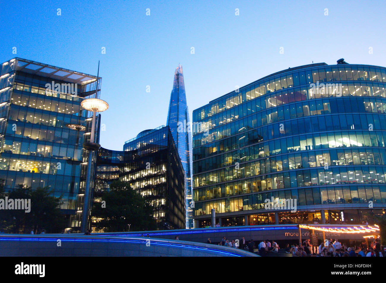 Die Scherbe und mehr London in London Stockfoto