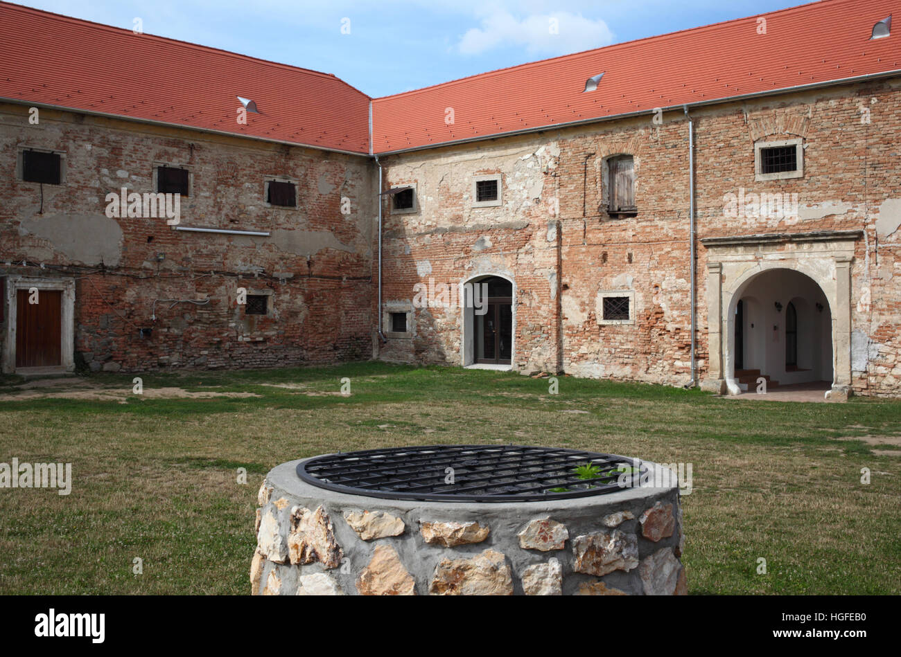 Széchenyi-Schloss in Fertőszéplak (Ungarn) Stockfoto