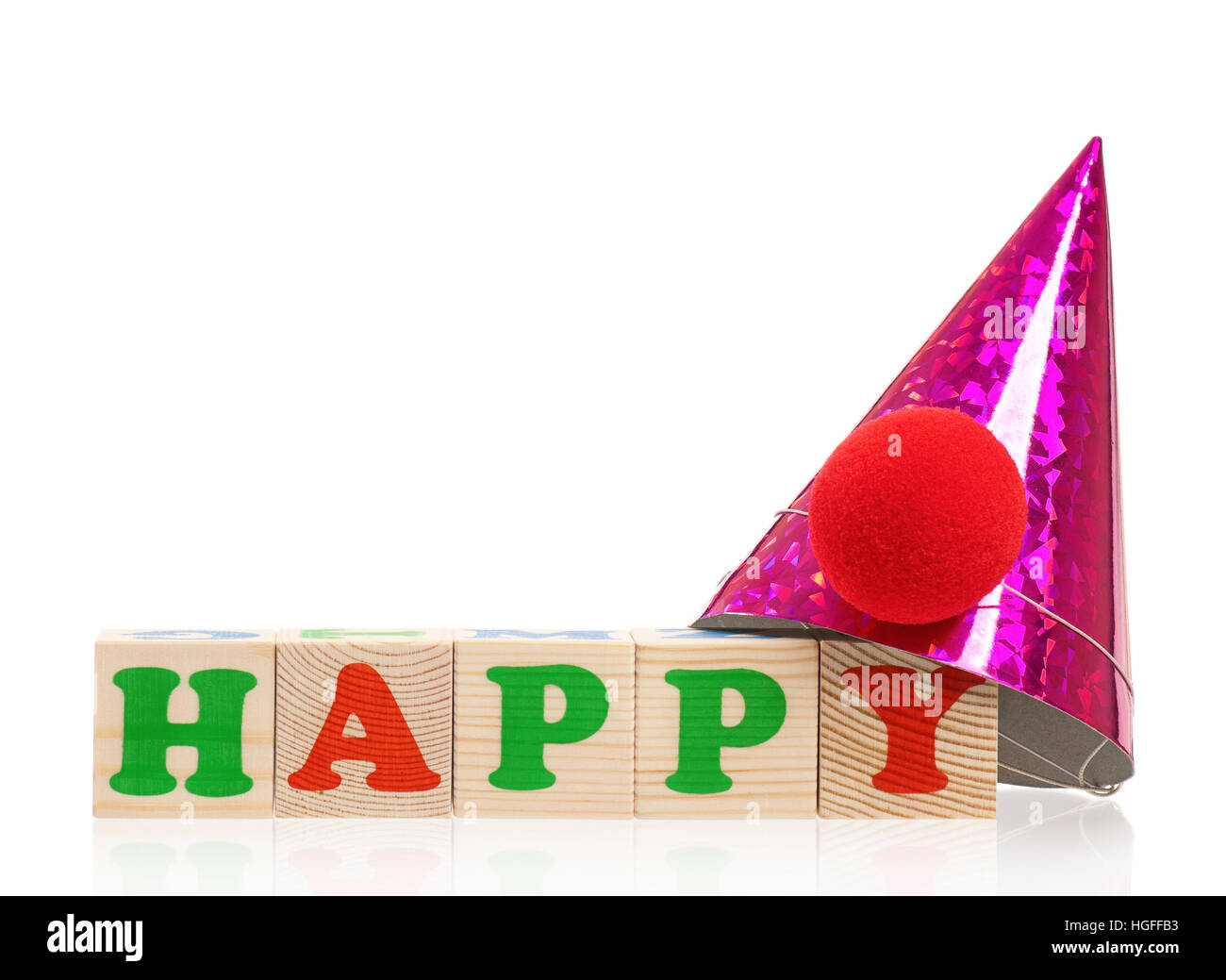 Hölzerne C Ubes mit Buchstaben Stockfoto