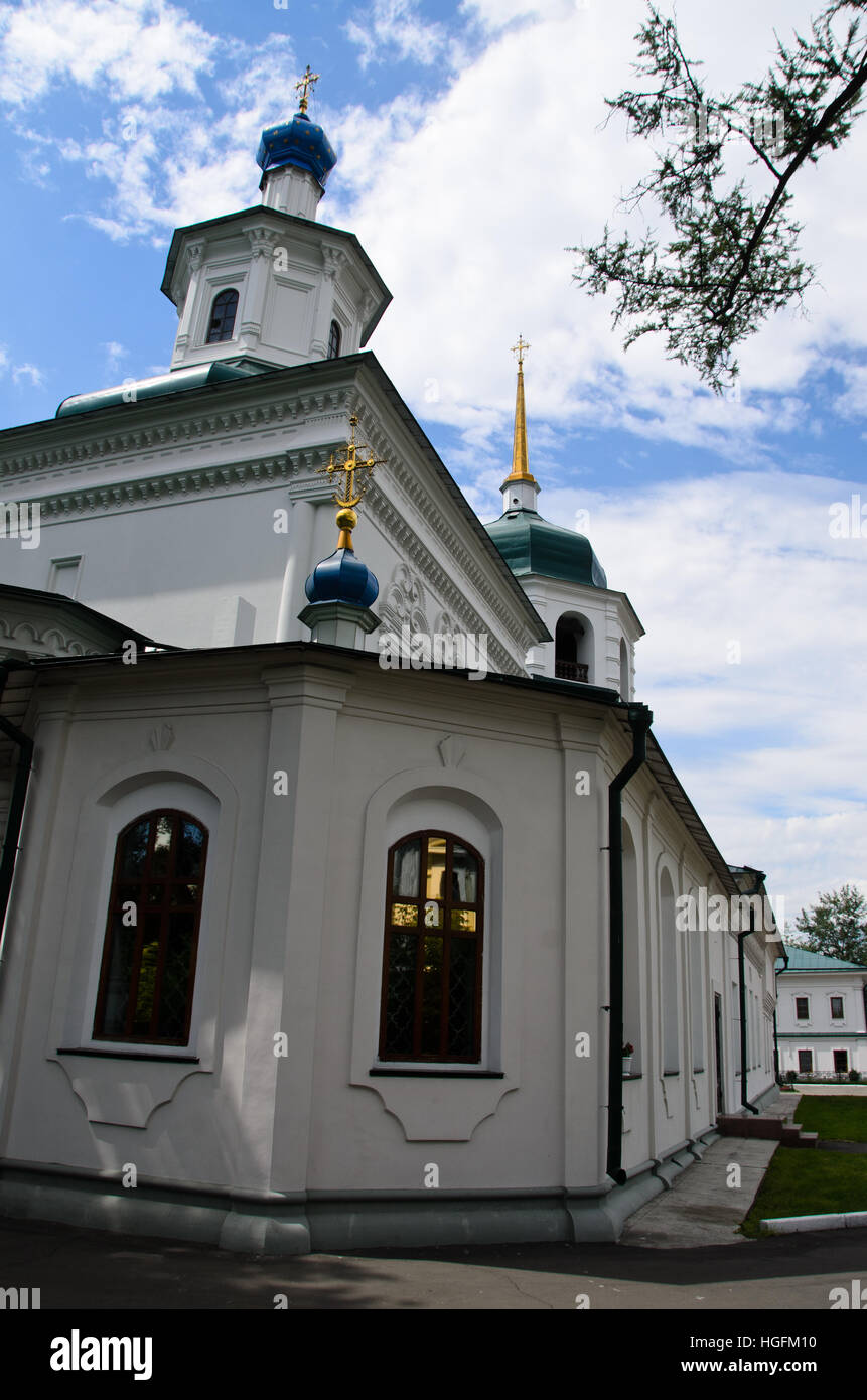 Die Kirche des Erlösers in Irkutsk Stockfoto