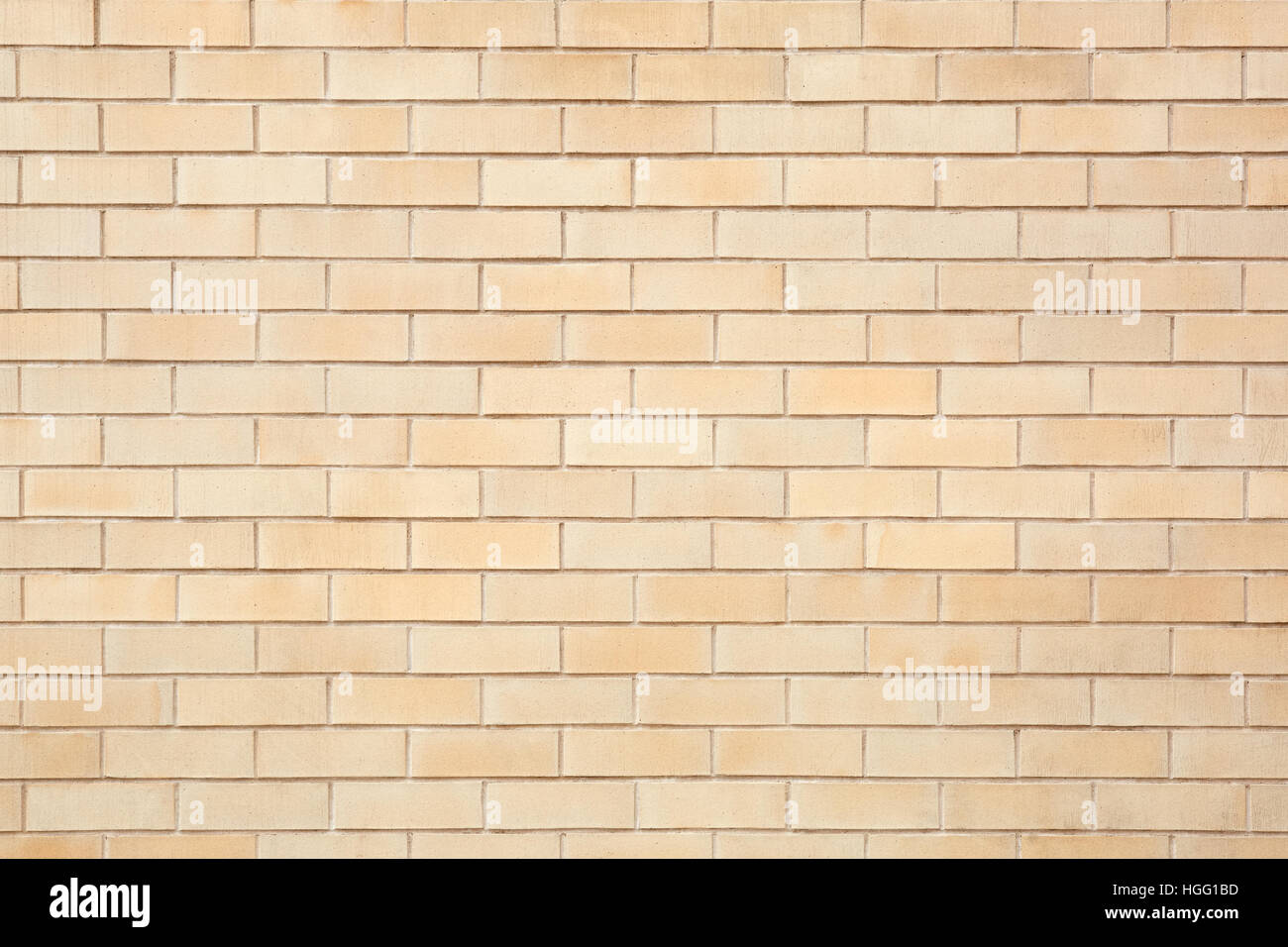 Beige Ziegel geflieste Wand Textur Hintergrund Stockfoto