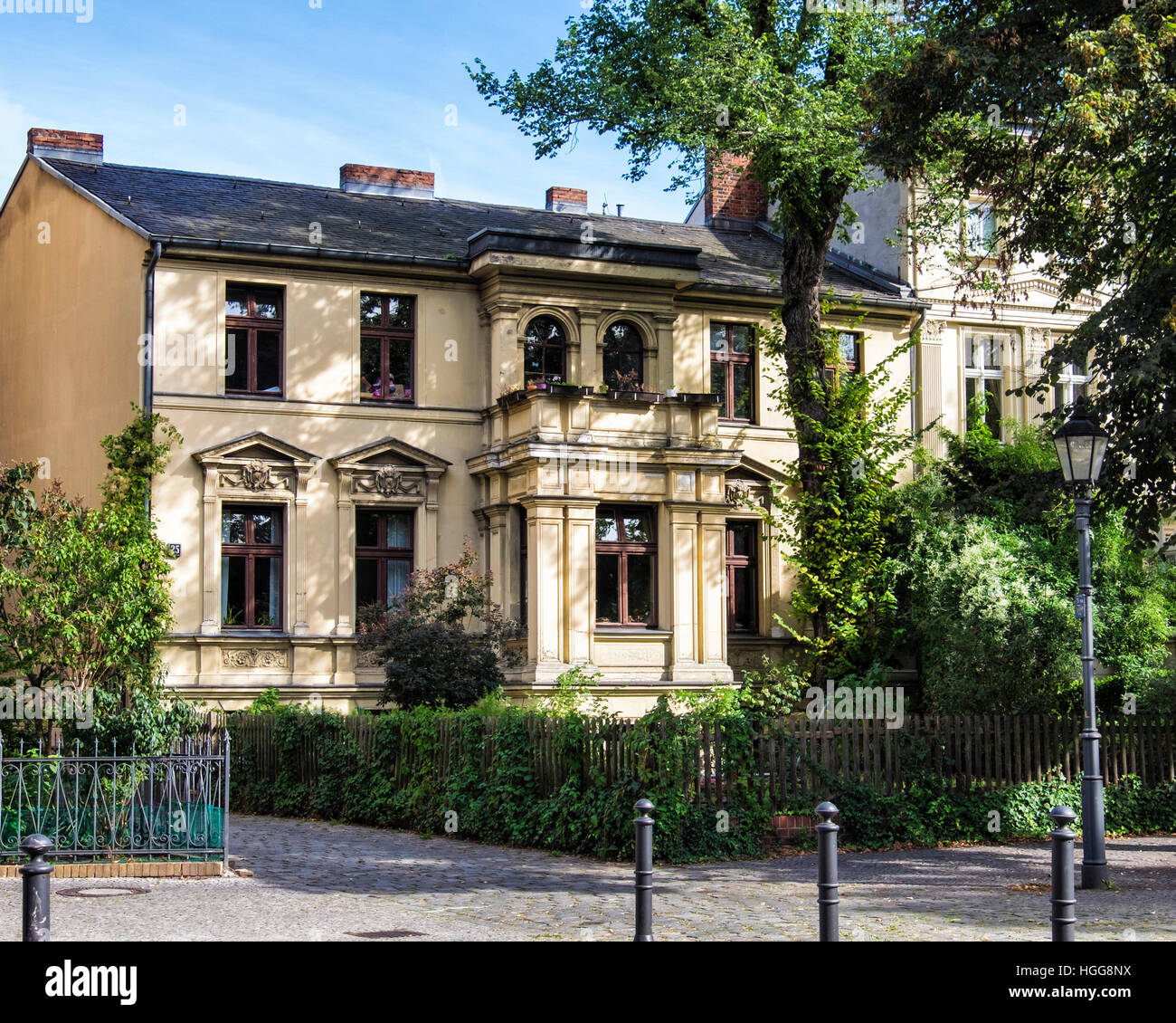 Deutschland Berlin Neukolln Traditionelles Haus Aussen In