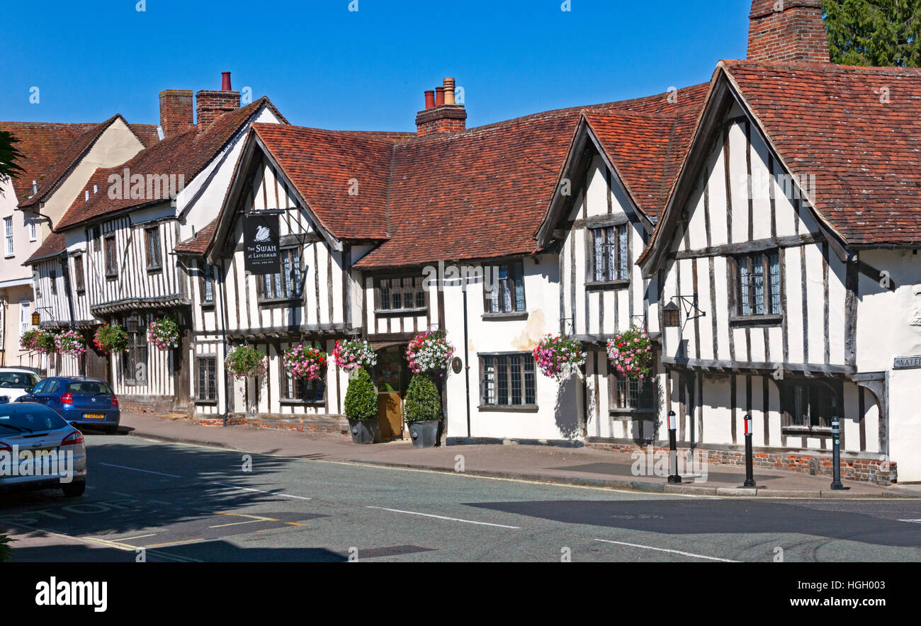 The Swan Hotel, Lavenham, Suffolk; England Stockfoto