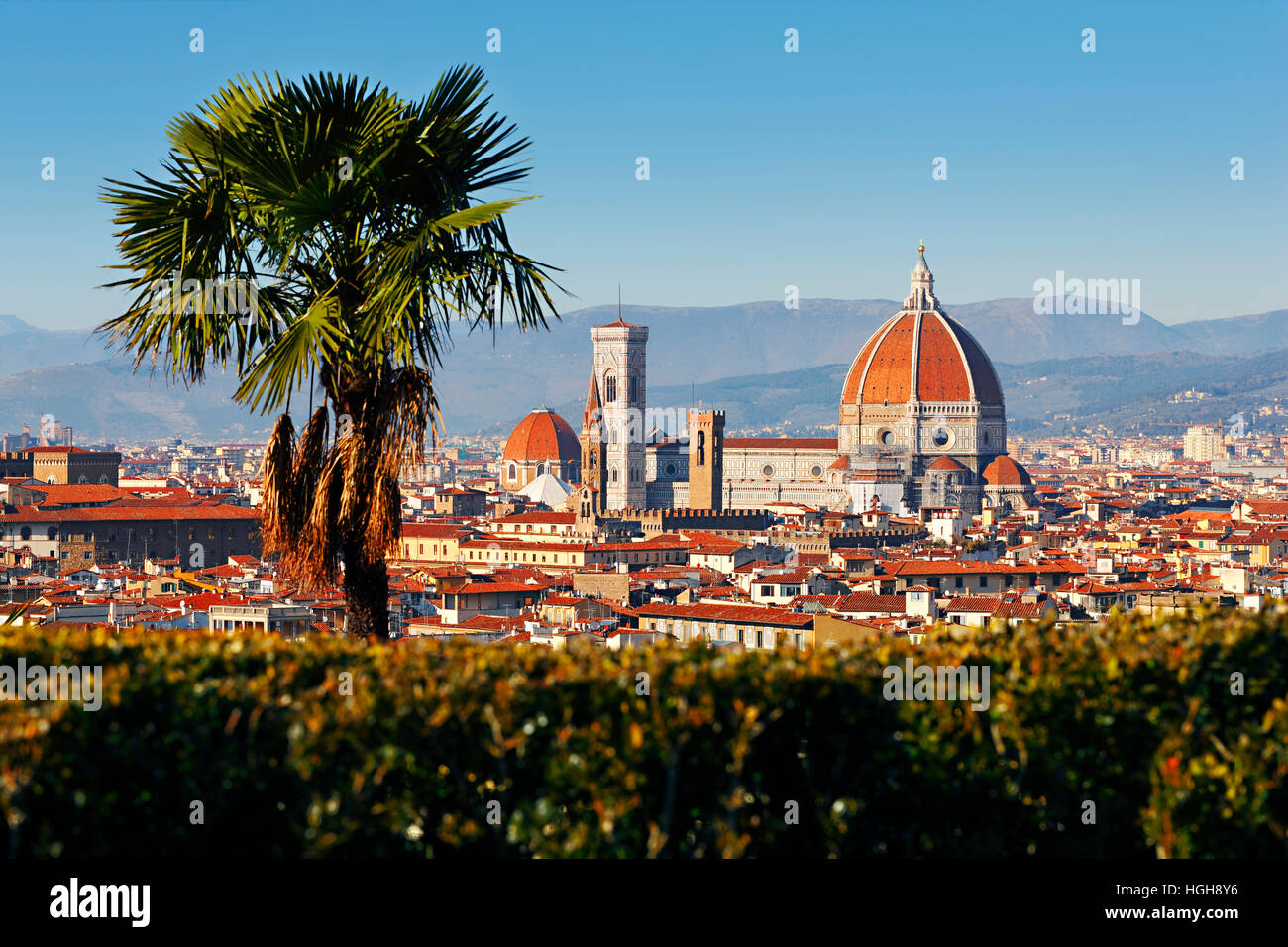 Florenz, Cattedrale di Santa Maria del Fiore in der Toskana, Italien Stockfoto