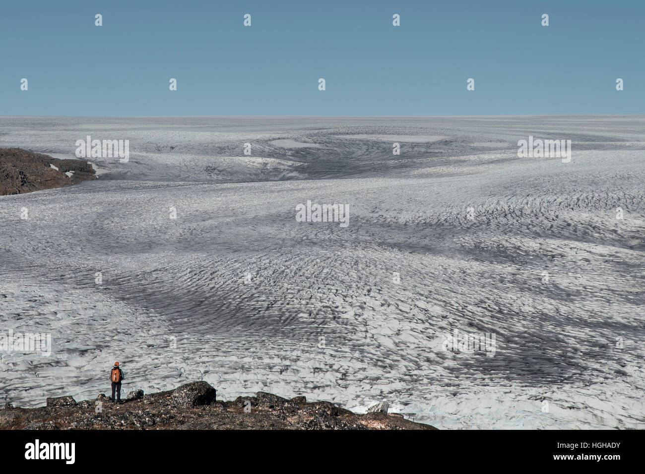 Wüste Eis Stockfoto