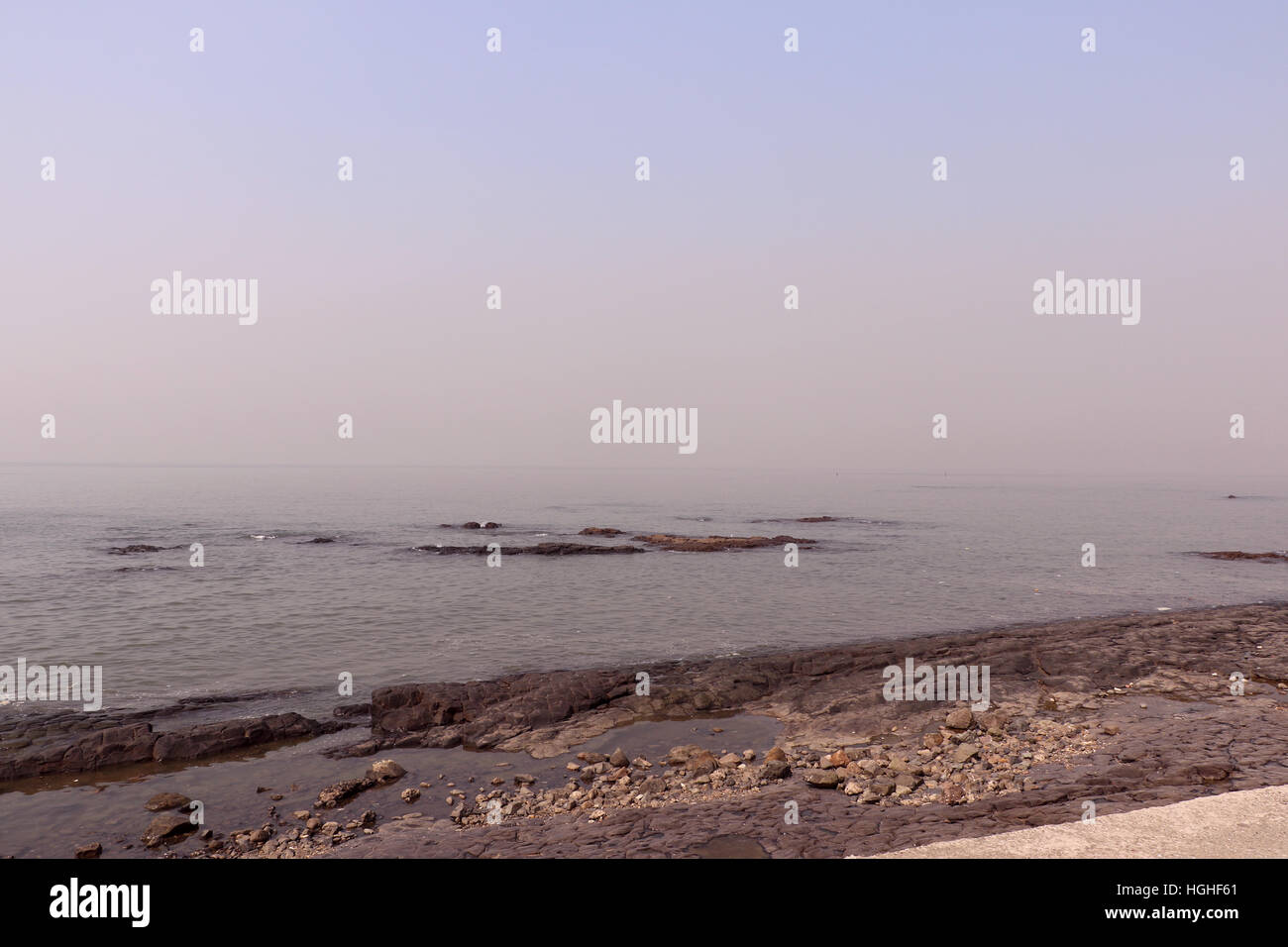 Musikpavillon Strand, Bandra, Mumbai Stockfoto