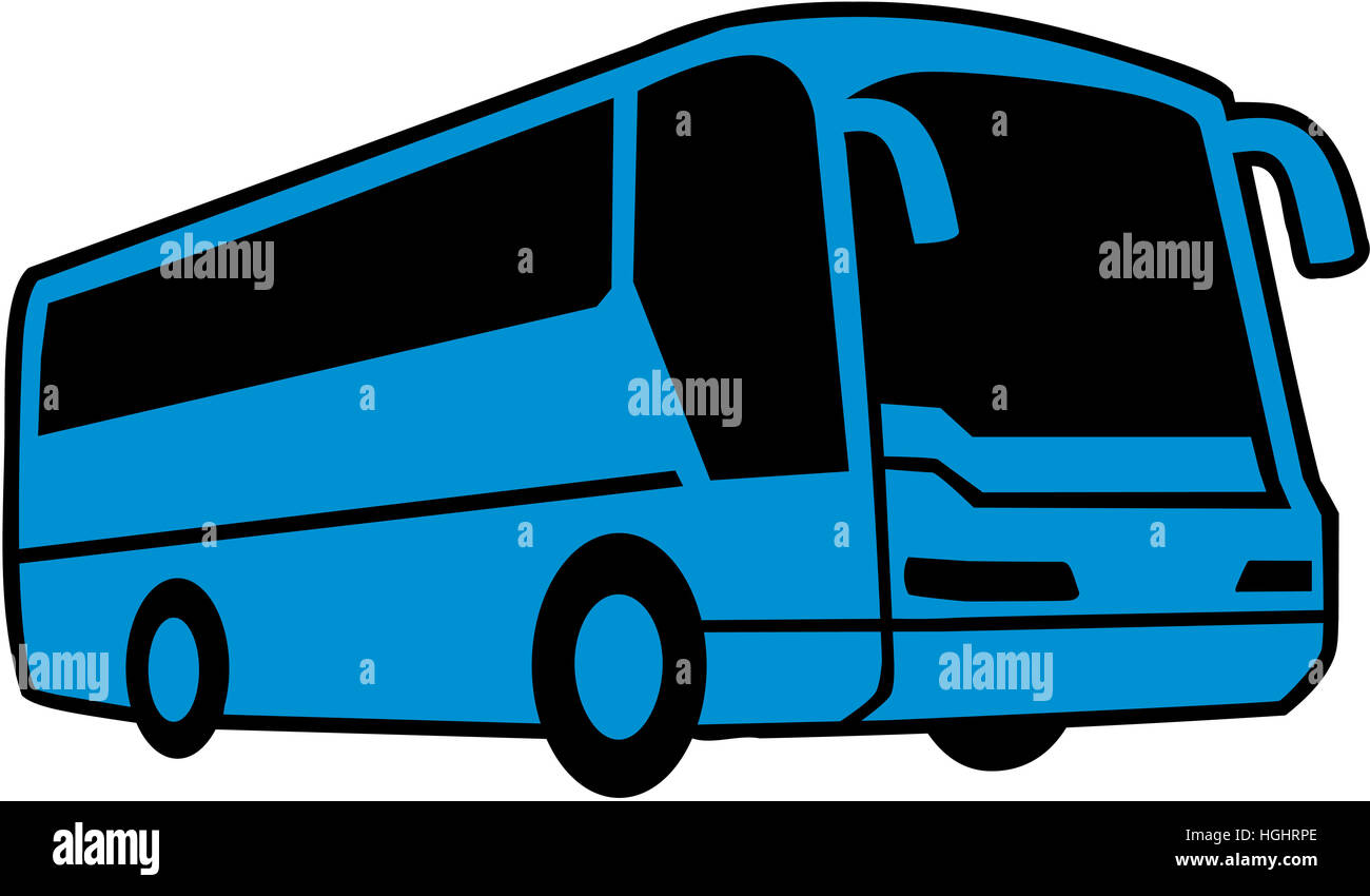 Reisebus Stockfoto