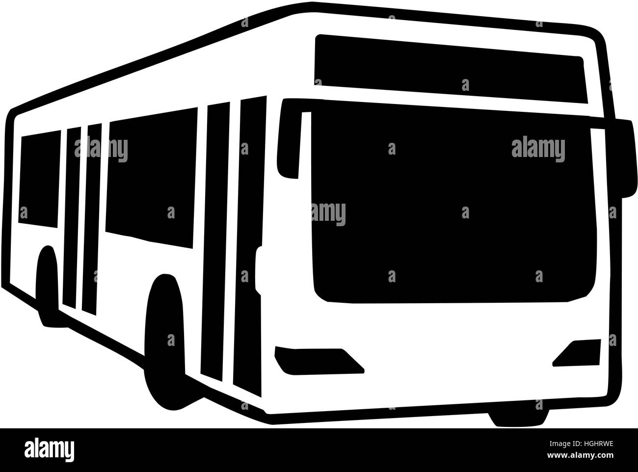 Servicebus Stockfoto