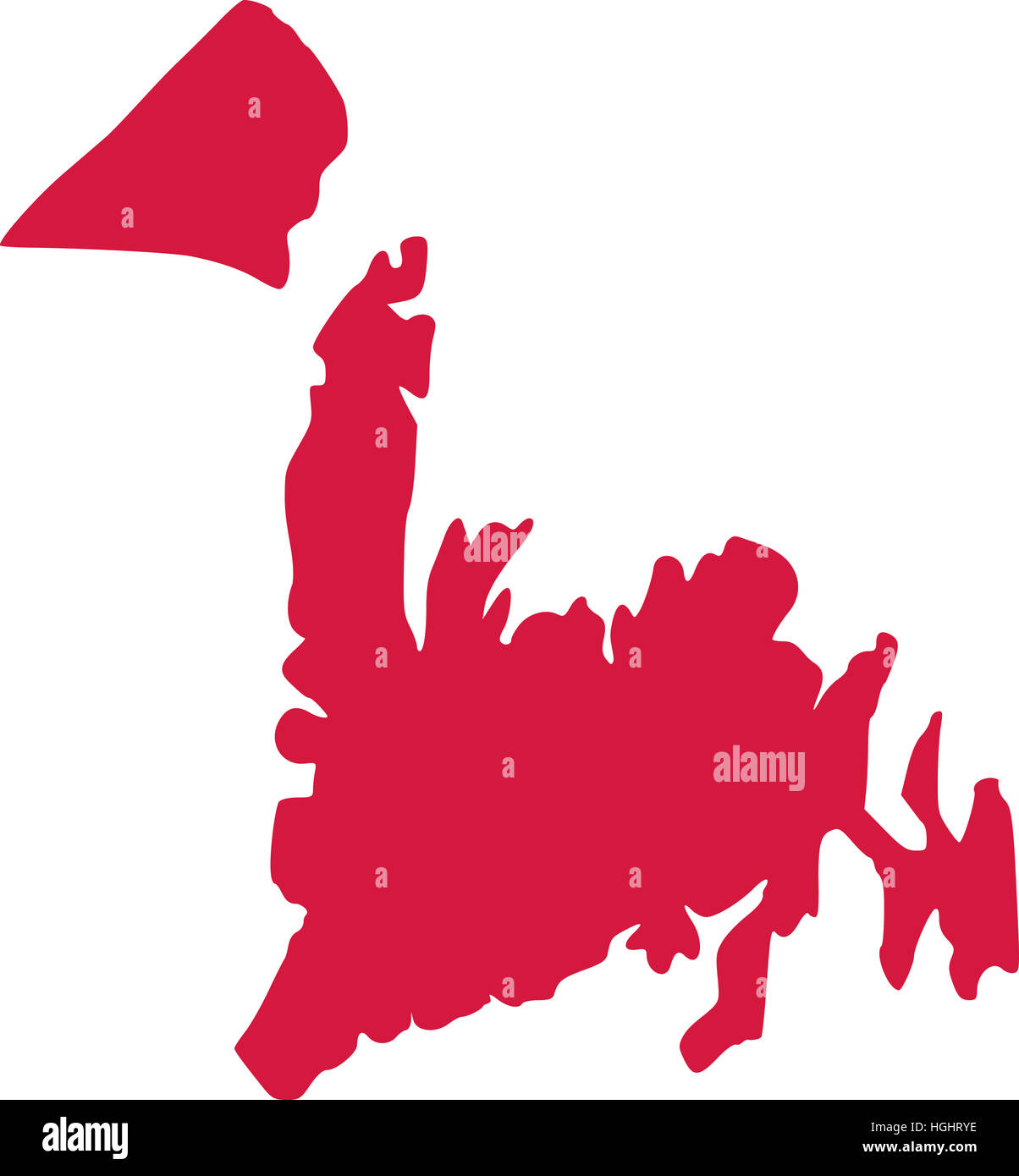 Neufundland und Labrador Provinz von Kanada Stockfoto