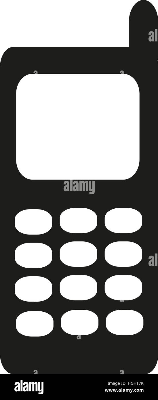 Telefon-Handy-Symbol Stockfoto