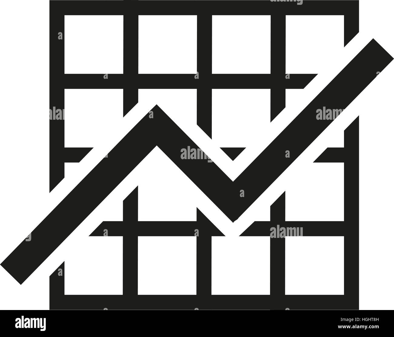 Geschäftsgrafik Stockfoto