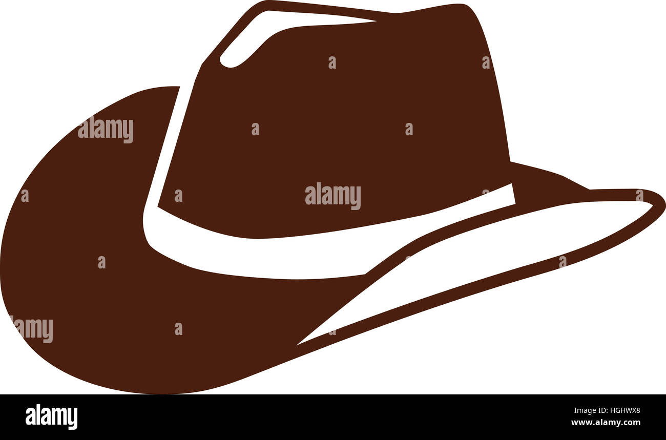 Ein echter Cowboy-Hut Stockfoto