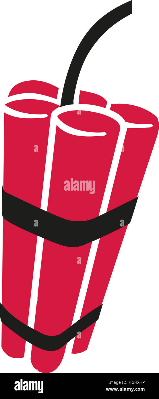 Dynamit-Paket Stockfoto