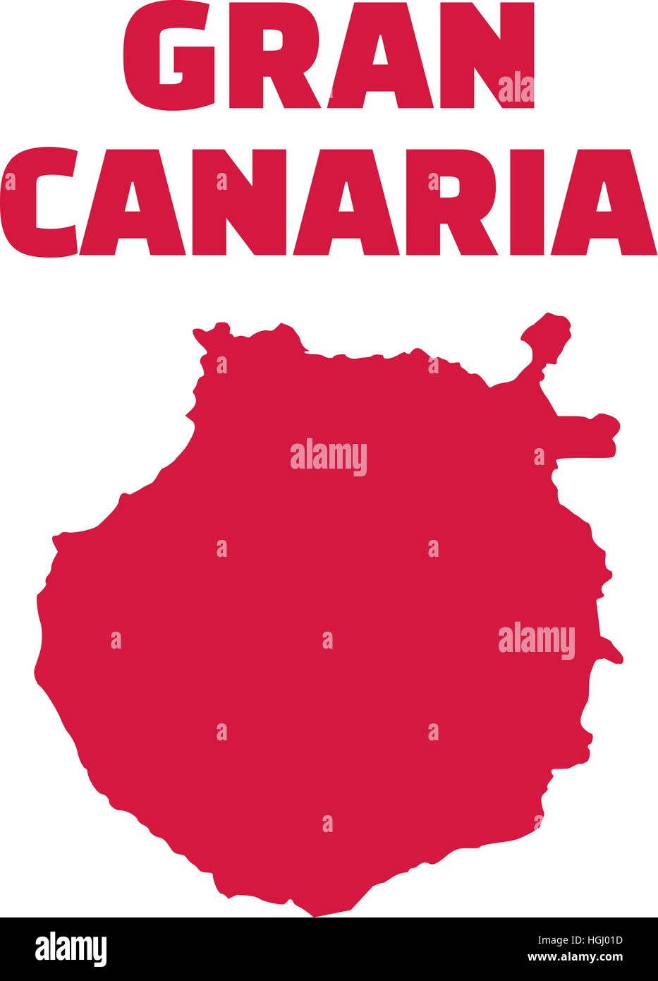 Gran Canaria Insel Stockfoto