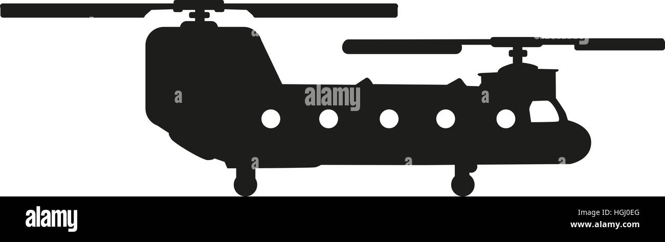 Militärhubschrauber Stockfoto
