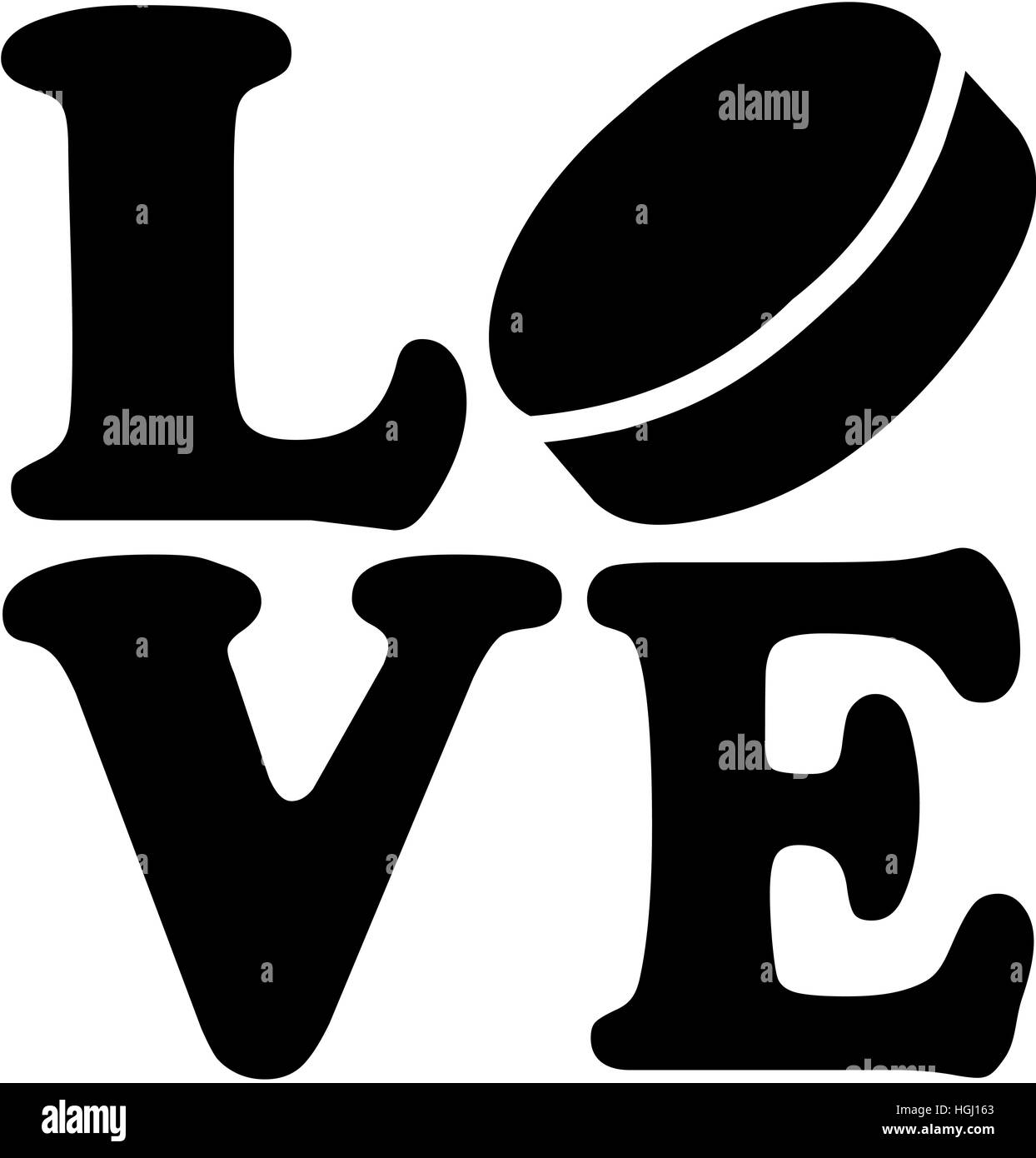 Eishockey-Liebe Stockfoto