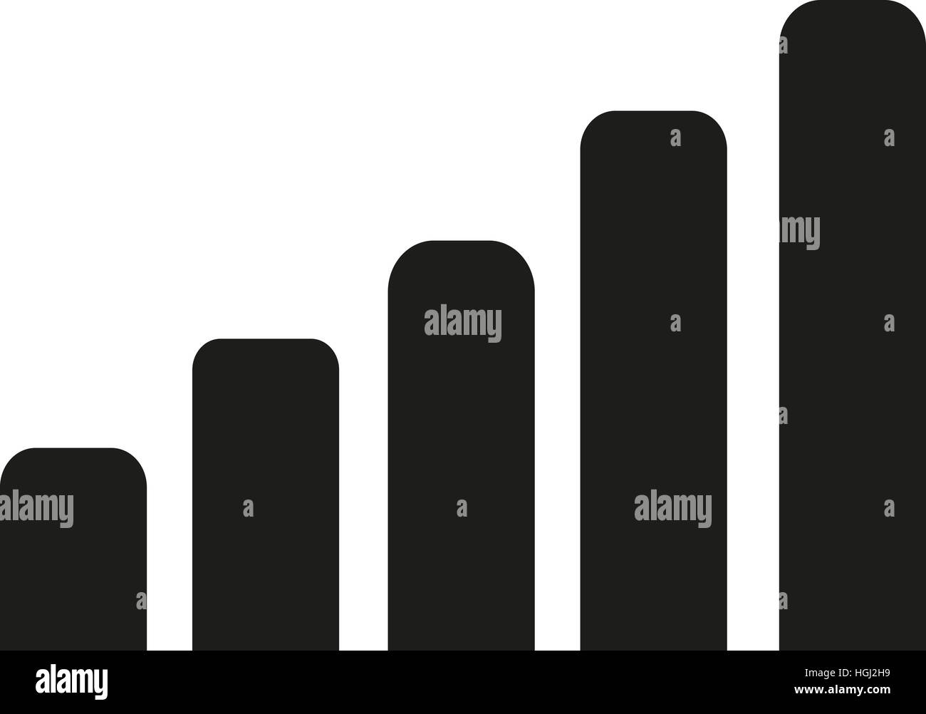 Verbindungssymbol Diagramm Stockfoto