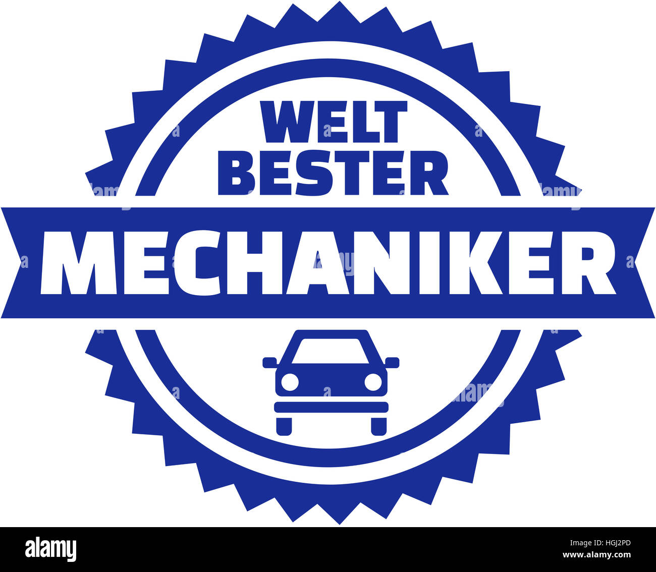 Weltweit beste motor mechanische deutsche Taste Stockfoto