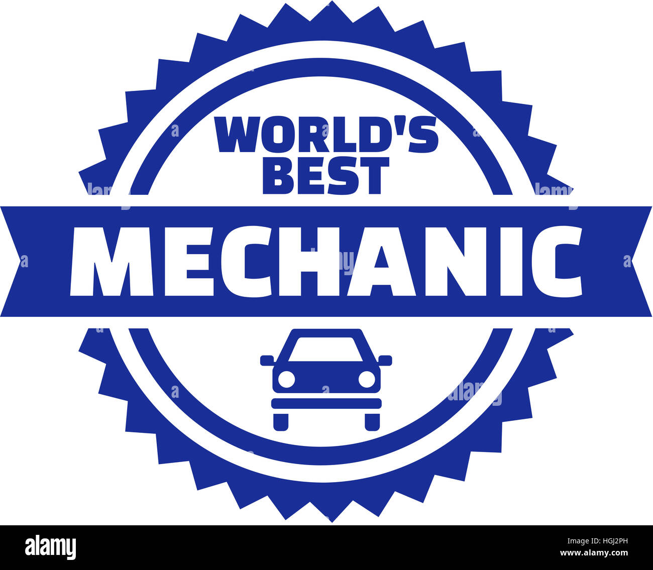 Weltweit beste motor mechanische Taste Stockfoto